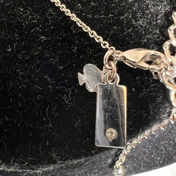 Kate Spade Silver D Initial Necklace - Picture 3 of 6